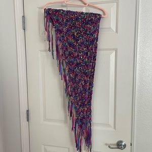 Gorgeous unique colorful scarf/wrap